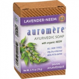 Auromere Lavender-Neem Soap 2.75 oz.